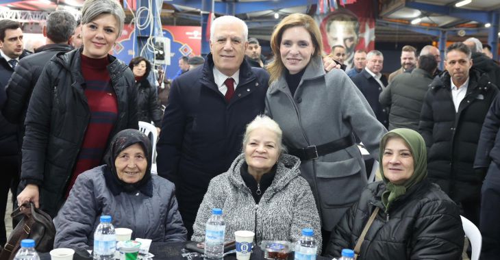 Kardeşlik sofrası Karacabey’de kuruldu