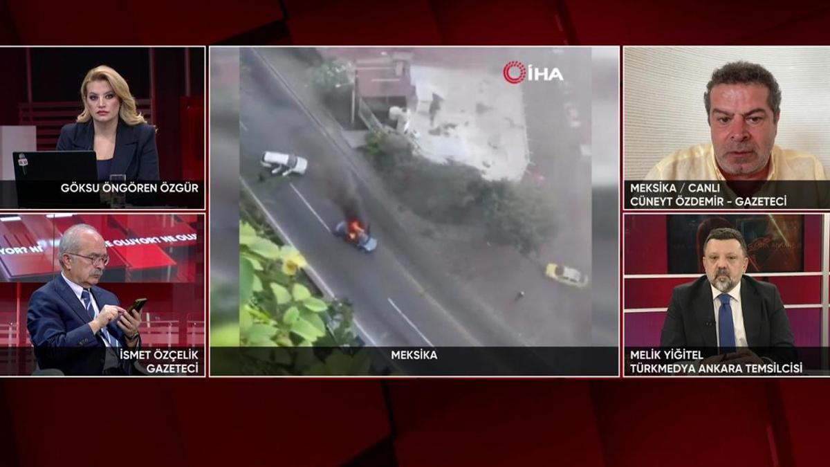 Meksika’da mahsur kalan Cüneyt Özdemir: Kartel sokağa çıkma yasağı ilan etti