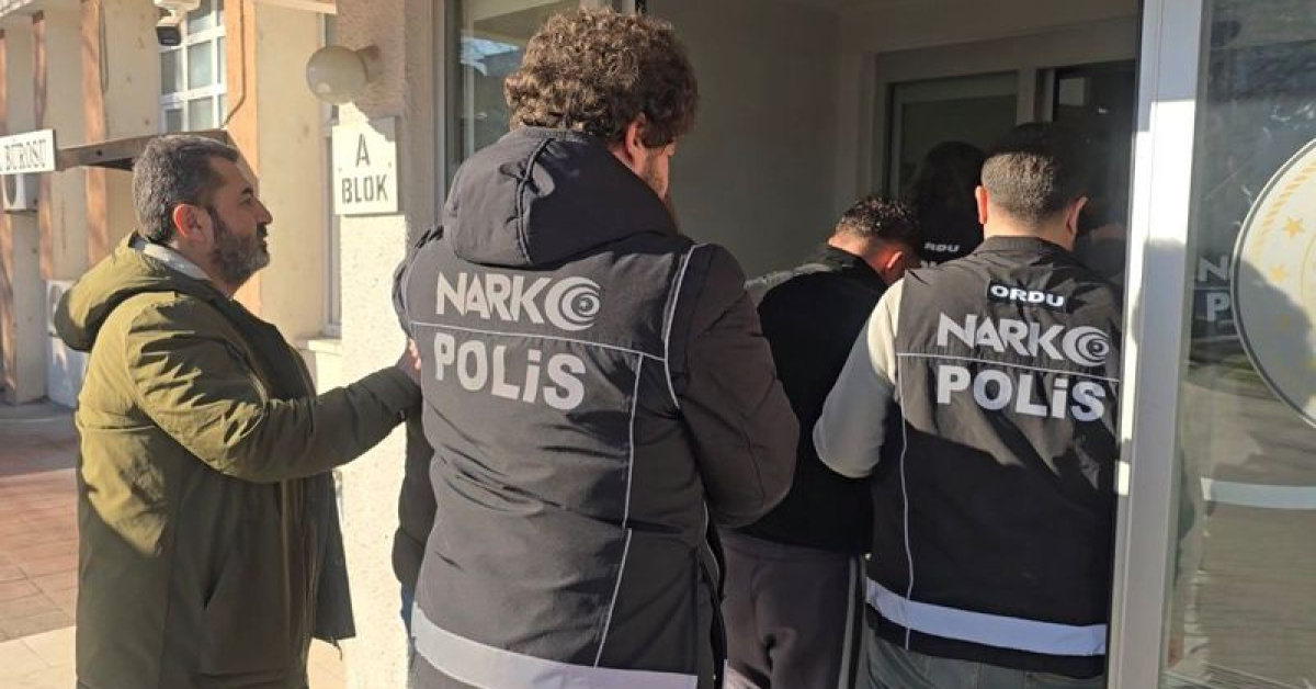 Ordu’da uyuşturucu operasyonunda: 19 tutuklama