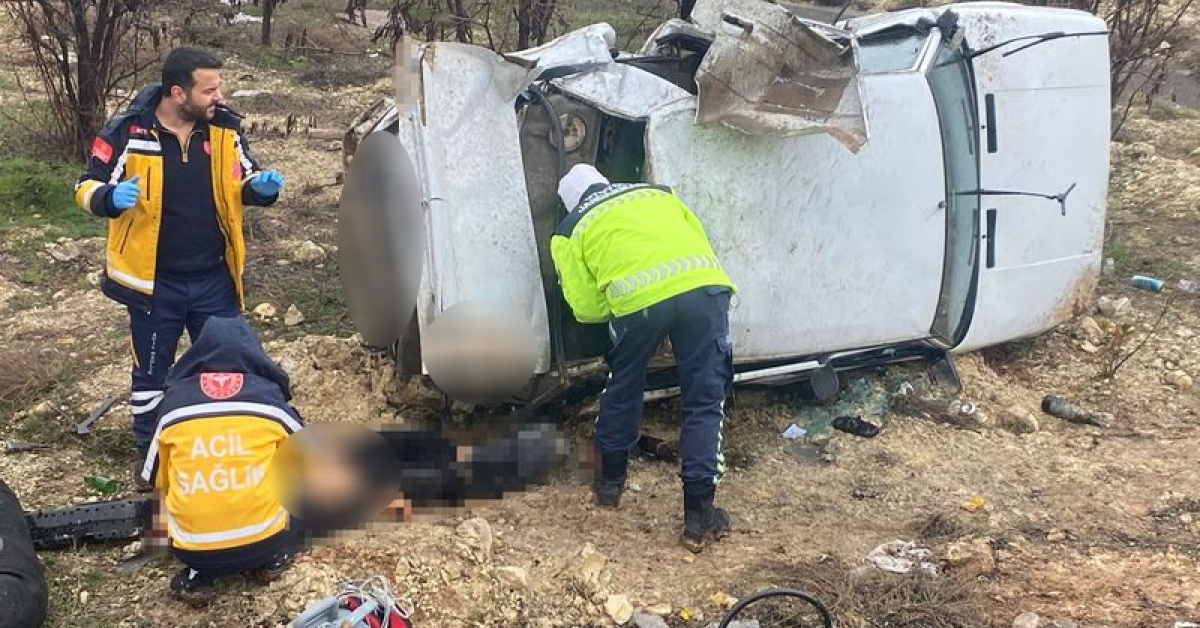Otomobil şarampole uçtu: 1 ölü