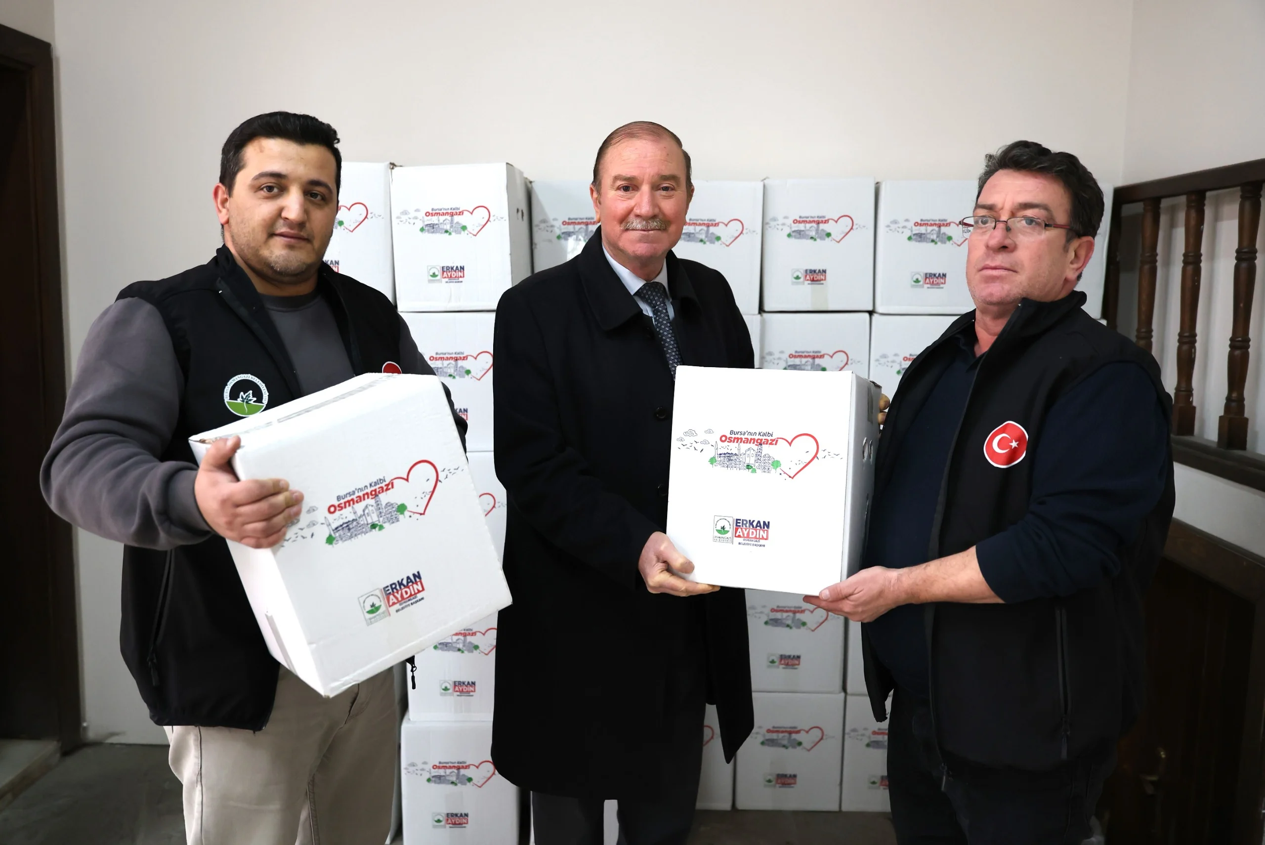 Ramazan Öncesi Osmangazi’de Erzak Yardımları Başladı