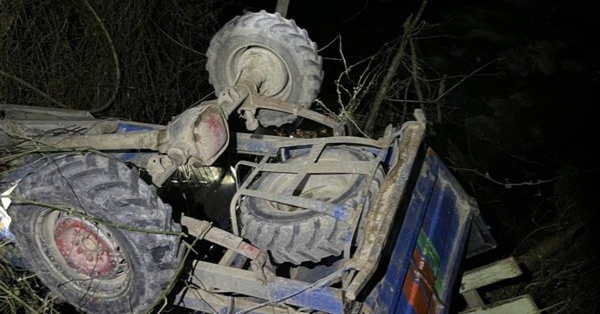 Samsun’da tarım aracı devrildi: 1 ölü