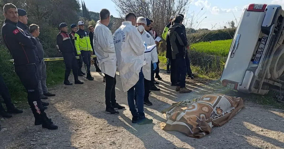 Tarla tartışmasında komşusunu ezerek öldürdü