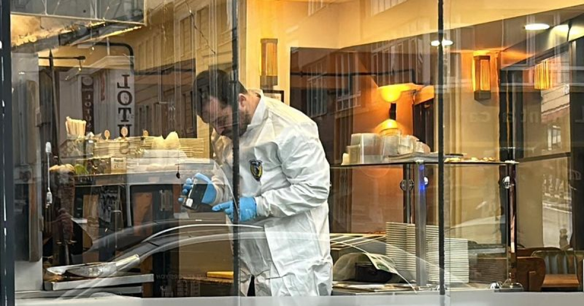 Yemek yerken vuruldu!