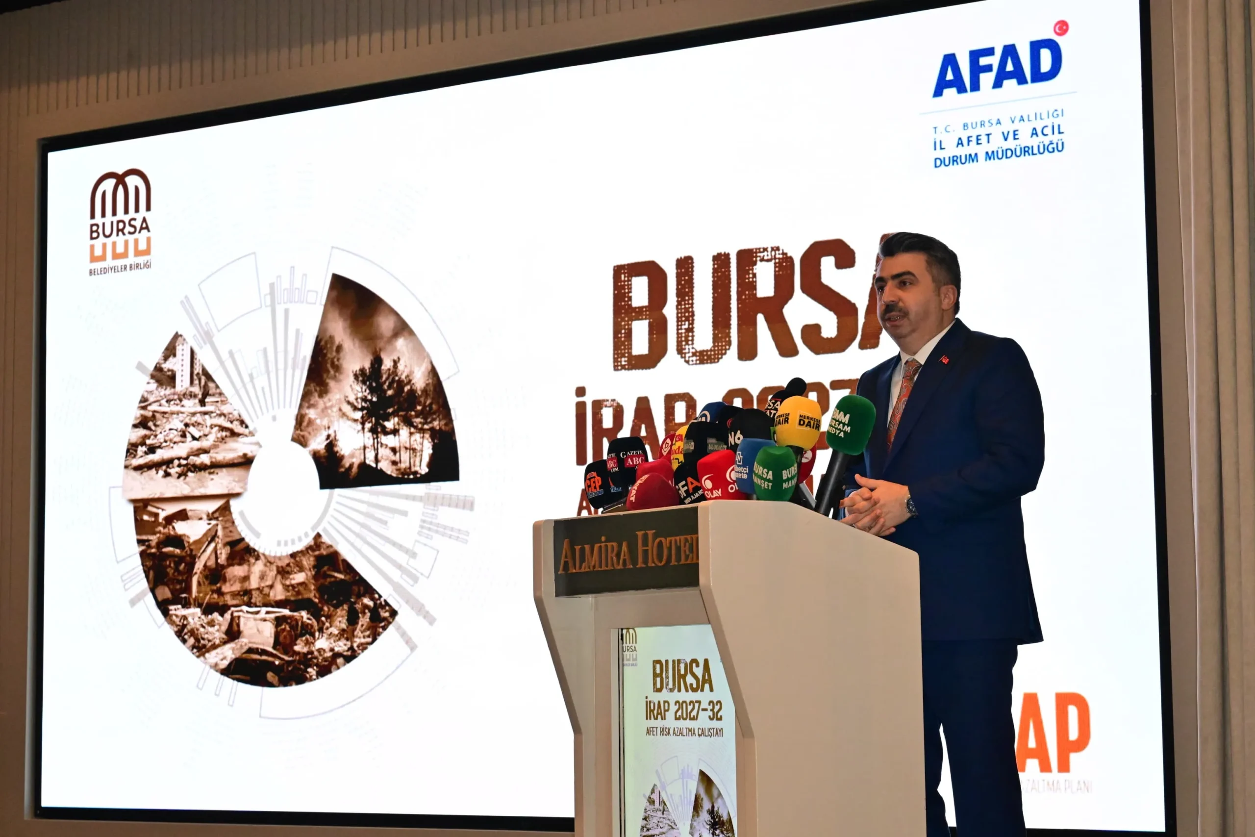 Bursa’da Afet Risk Azaltma Çalıştayı Başladı