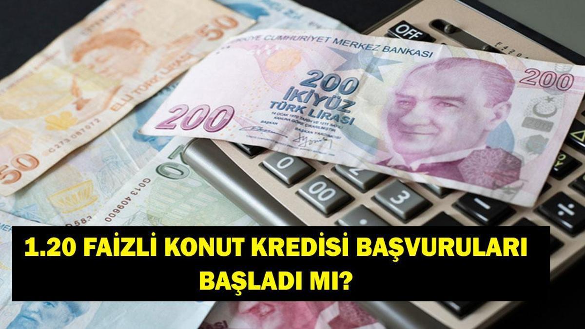 1.20 FAİZLİ KONUT KREDİSİ 2026: İlk Evim 1.20 Faizli Konut Kredisi Başvuruları Başladı Mı? Kampanyadan Kimler Yararlanabilecek?