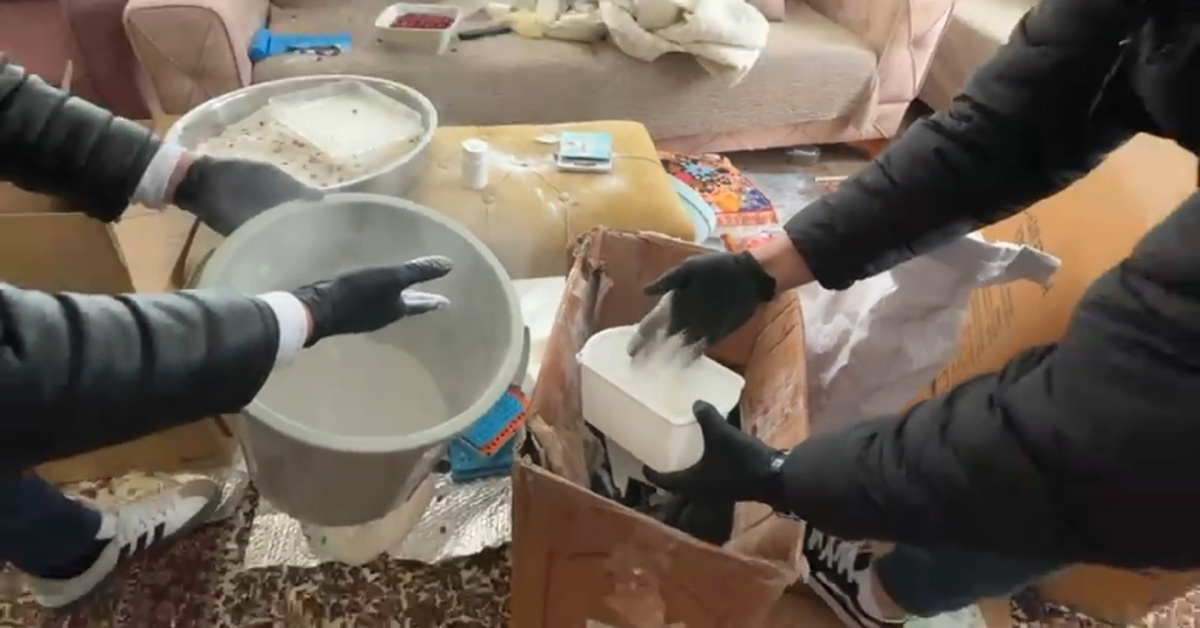 1,4 milyon adet hap ele geçirildi