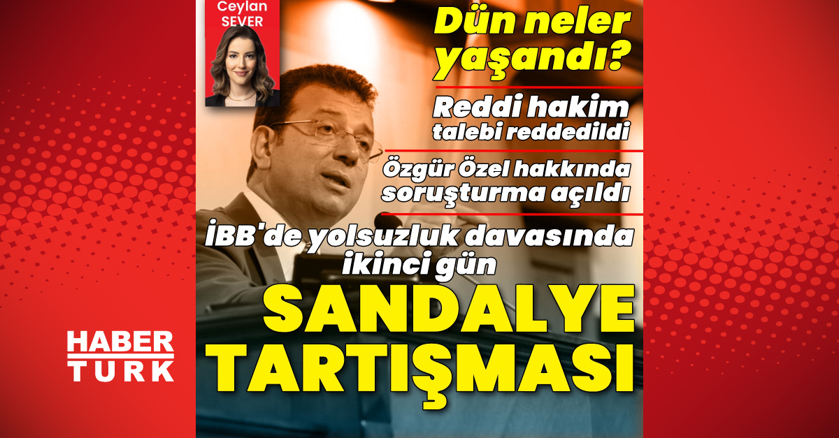 İBB ‘yolsuzluk’ davasında ikinci gün!