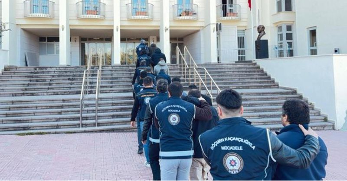 33 kaçak göçmen yakalandı