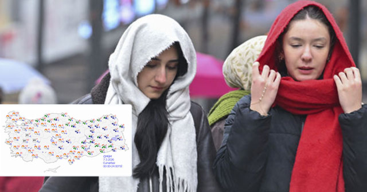 6 kent için “sarı” alarm! 5 bölgede yağış var!