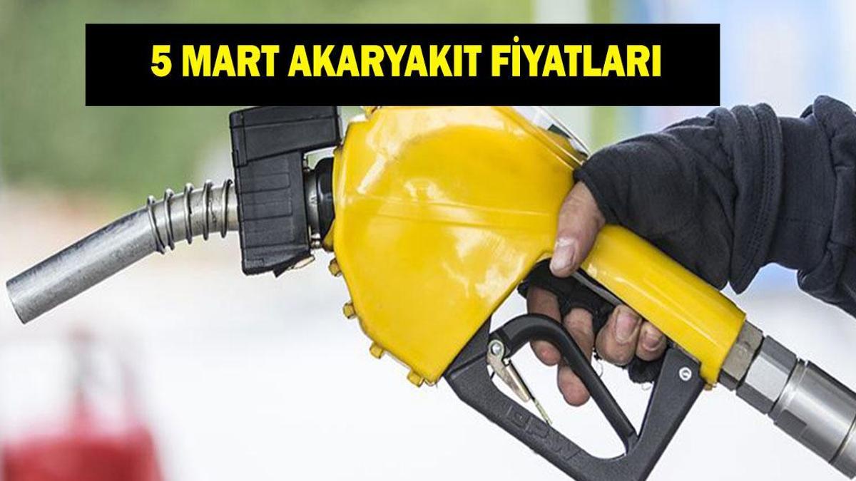 AKARYAKIT FİYATLARI GÜNCEL 5 MART: İstanbul, Ankara, İzmir’de motorin, LPG, benzin ne kadar? Eşel mobil sistemine geçildi!