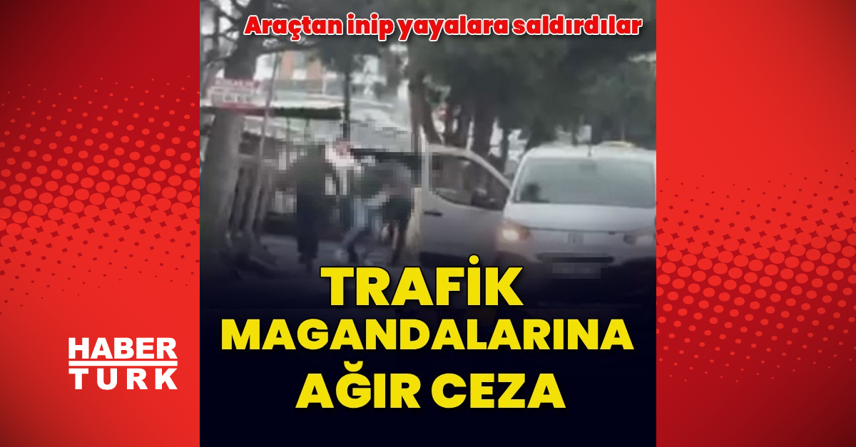 Araçtan inip korku saldılar