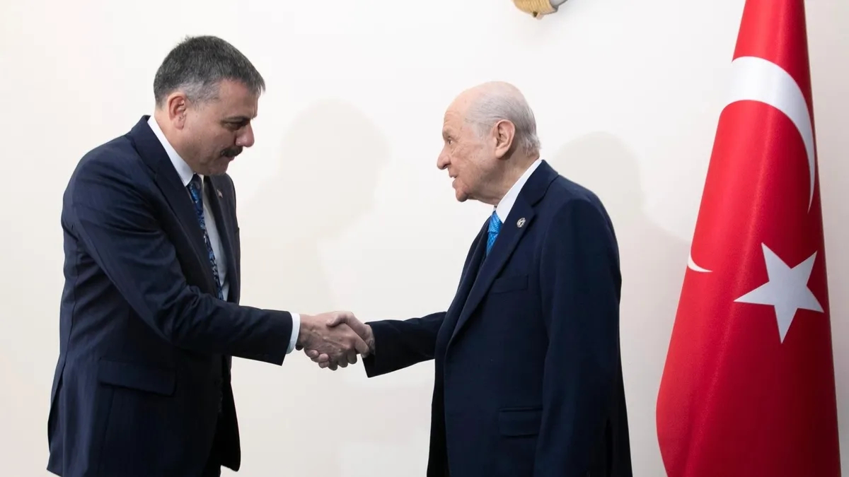 Bakan Çiftçi’den MHP Genel Başkanı Bahçeli’ye ziyaret