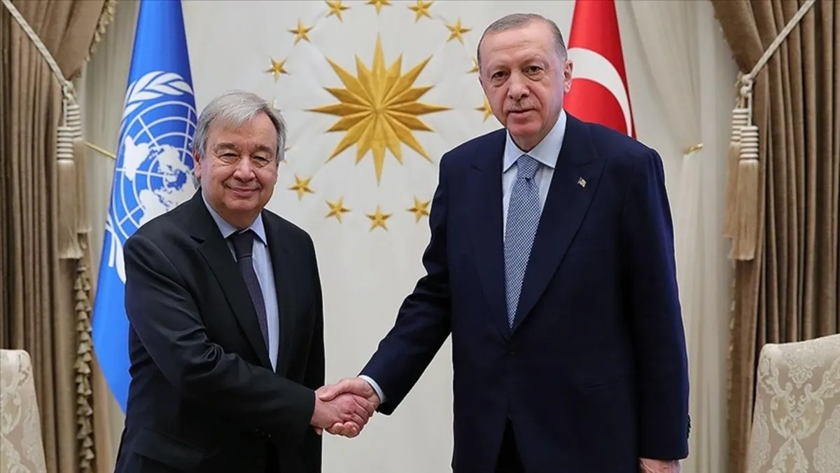 Başkan Erdoğan BM Genel Sekreteri Guterres’i kabul edecek