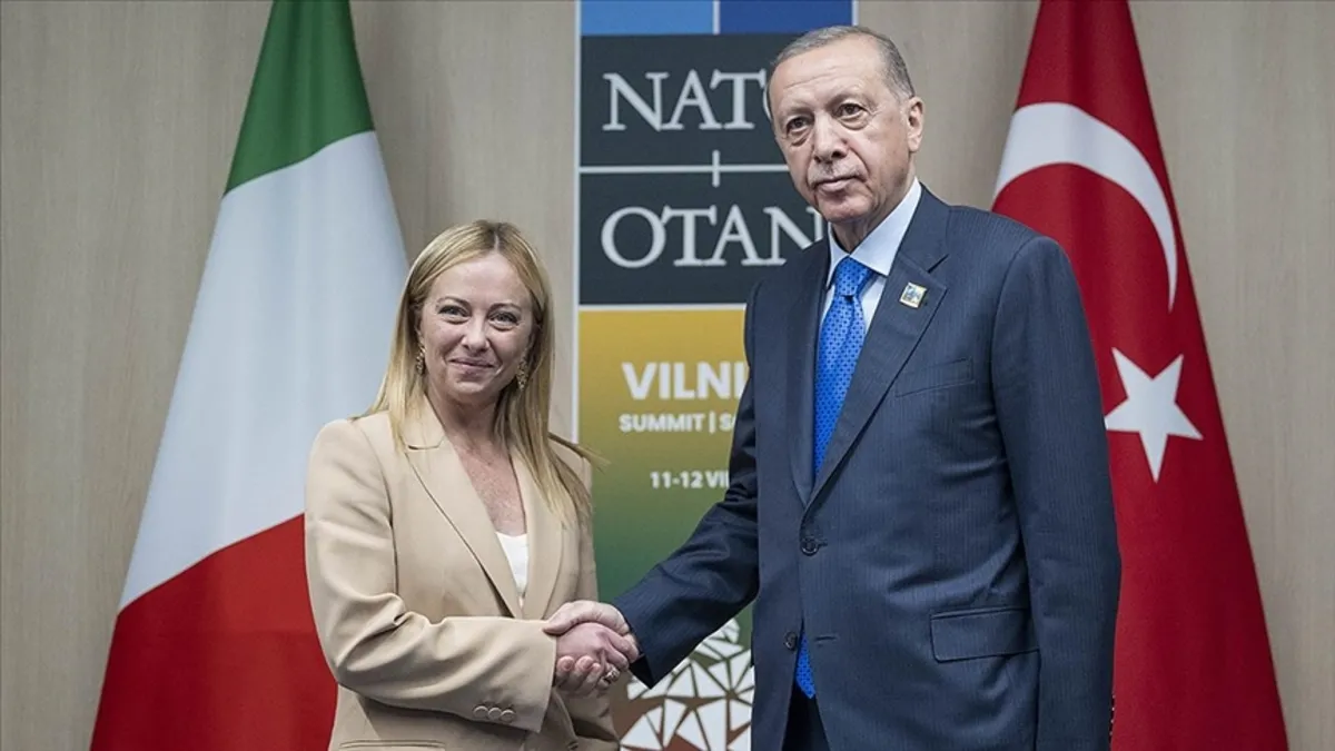 Başkan Erdoğan İtalya Başbakanı Meloni ile görüştü