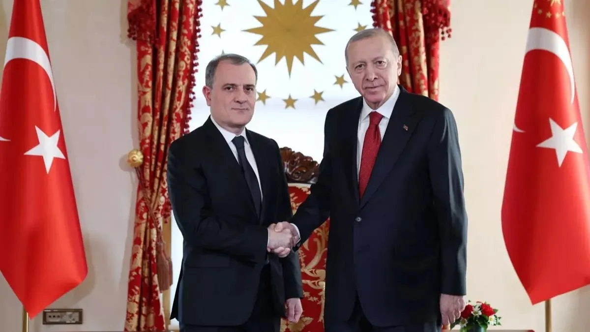 Başkan Erdoğan Türk Devletleri Teşkilatı Dışişleri Bakanları’nı kabul etti