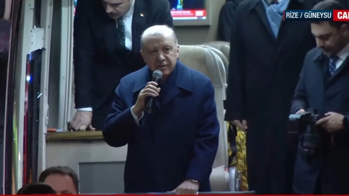Başkan Erdoğan baba ocağı Rize’de!