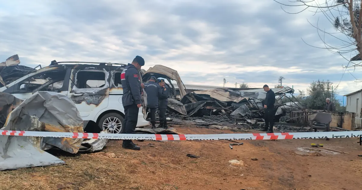 Bayramda Antalya’da yangın faciası: 5’i çocuk, 6 ölü