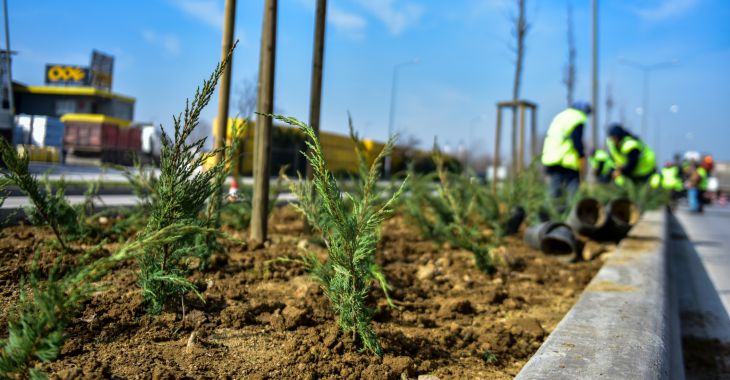 Bursa’da cadde ve bulvarlara estetik dokunuş