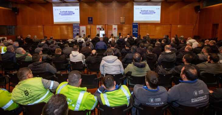 Büyükşehir personeline ‘kaliteli uyku’ semineri