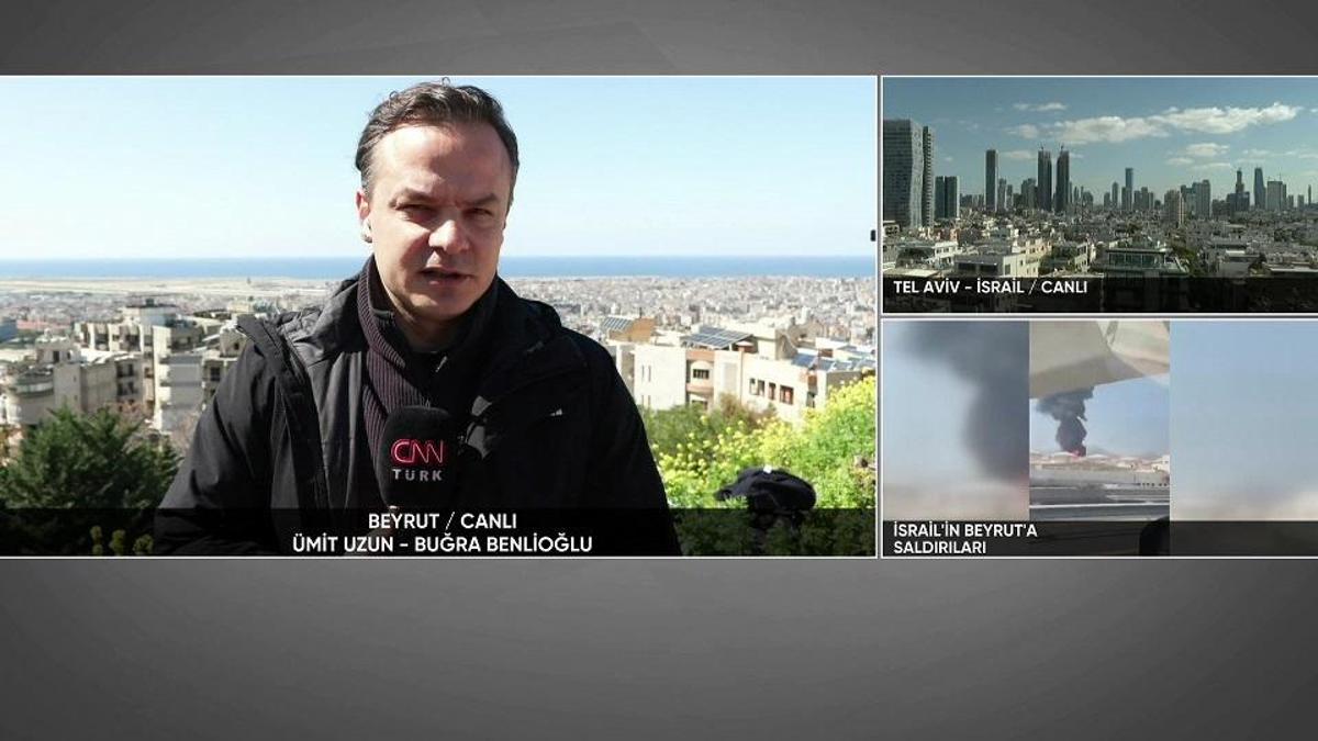CNN TÜRK Dİ: İşte bombalanan Beyrut’un son hali!