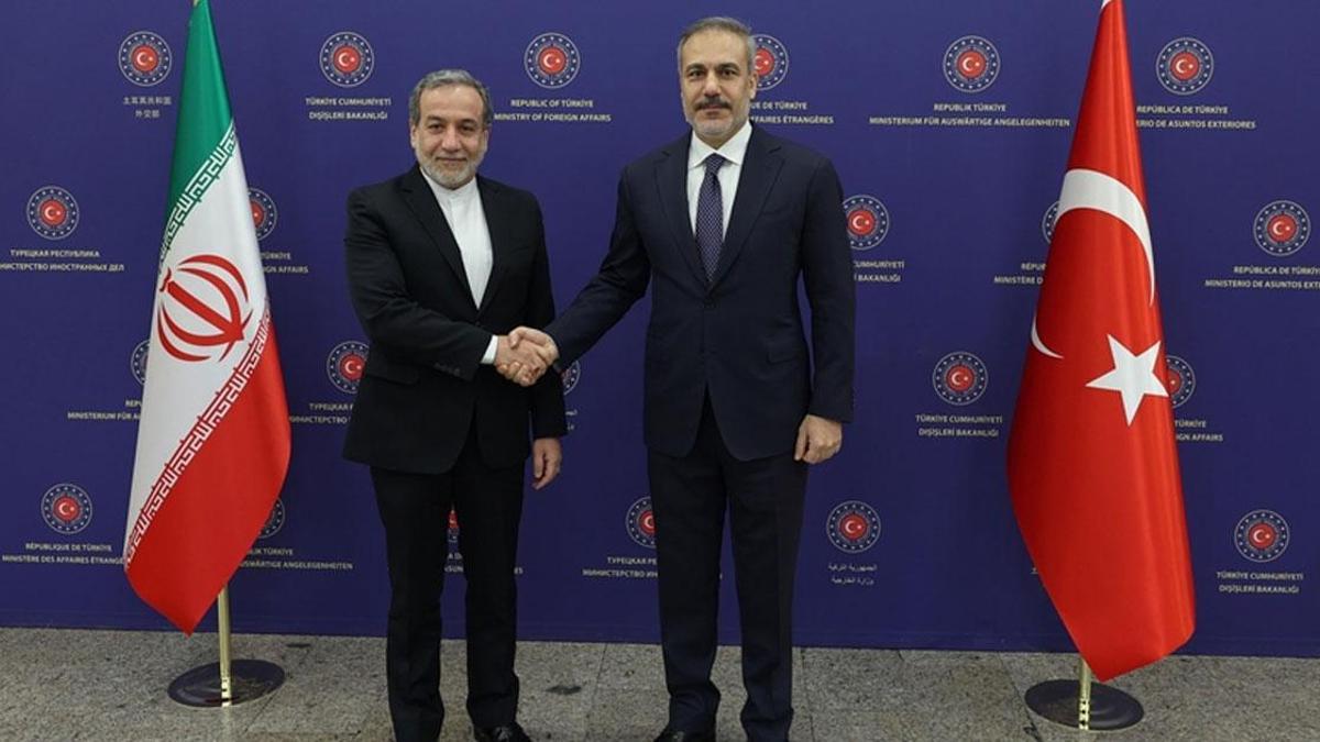 Dışişleri Bakanı Fidan, İranlı mevkidaşı ile görüştü