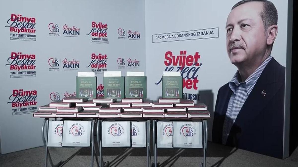 Erdoğan’ın “Dünya 5’ten Büyüktür” kitabı Boşnakçaya çevrildi, Saraybosna’da tanıtıldı