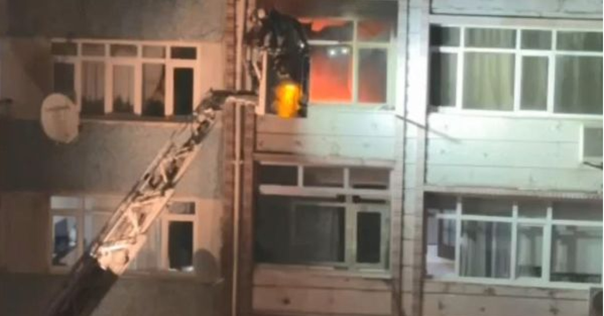 Fatih’te koca dehşeti! Eşini öldürüp evi ateşe verdi