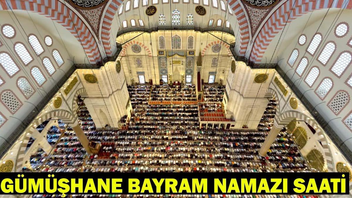 GÜMÜŞHANE BAYRAM NAMAZI SAATİ 2026 – Ramazan Bayramı Namazı Ne Zaman ve Saat Kaçta Kılınacak? Diyanet Bayram Namazı Vakti
