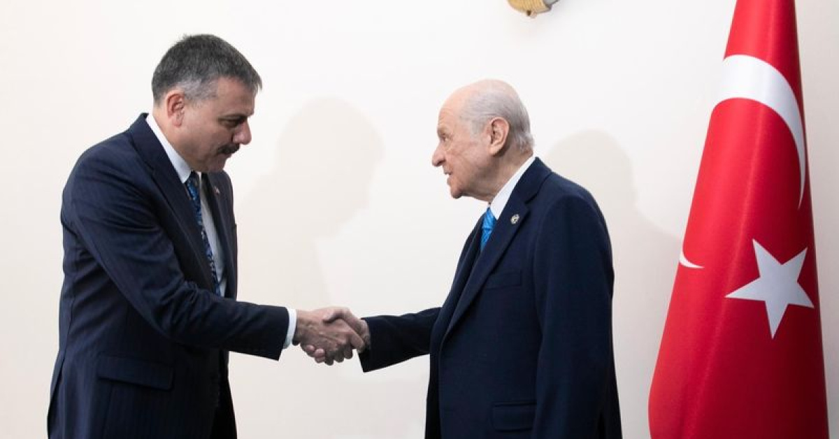 İçişleri Bakanı’ndan Bahçeli’ye ziyaret