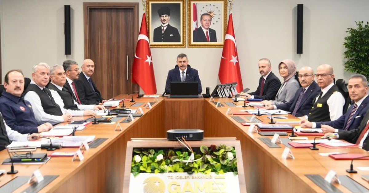 İçişleri Bakanlığı’ndan Sınır Güvenliği Toplantısı