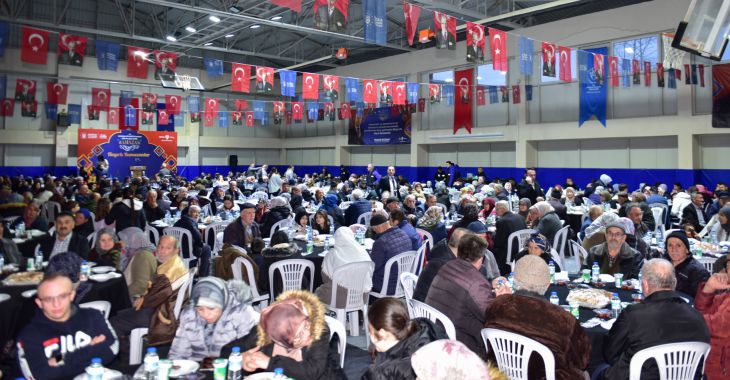 İftar bereketi Harmancık’ta yaşandı