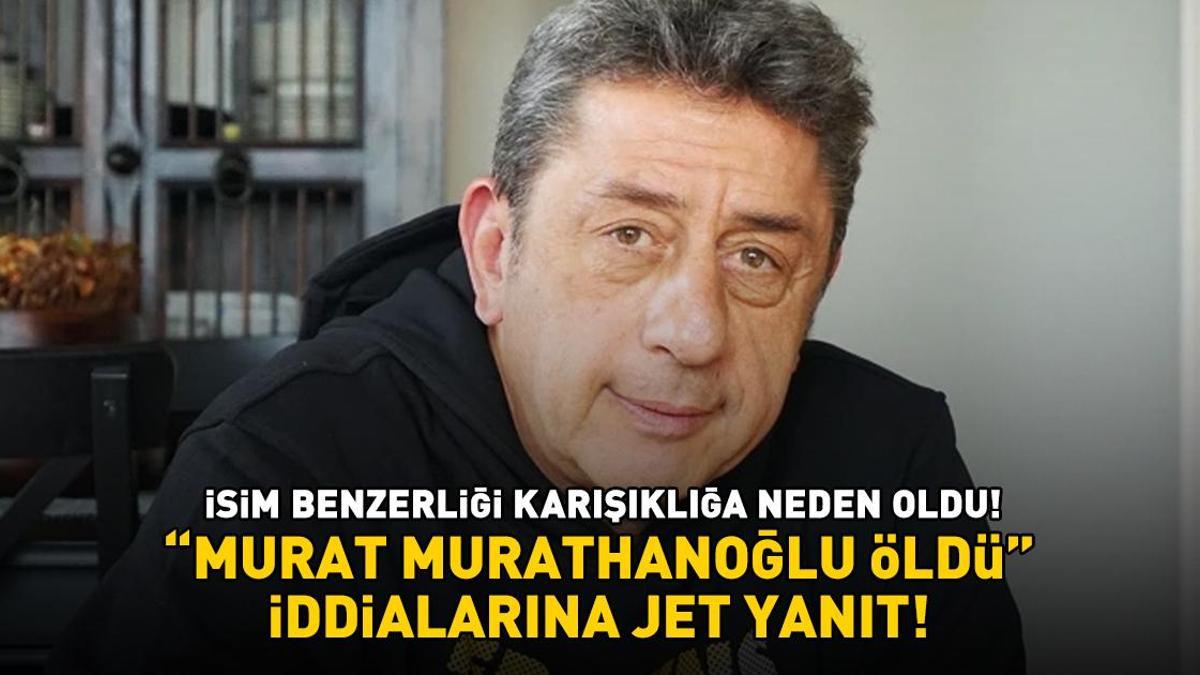 İsim benzerliği karışıklığa neden oldu! ‘Ünlü spiker Murat Murathanoğlu öldü’ iddialarına jet yanıt!