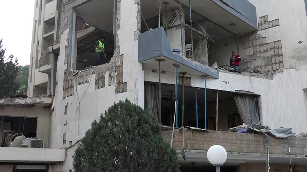 İşte İsrail’in Beyrut’ta vurduğu otel