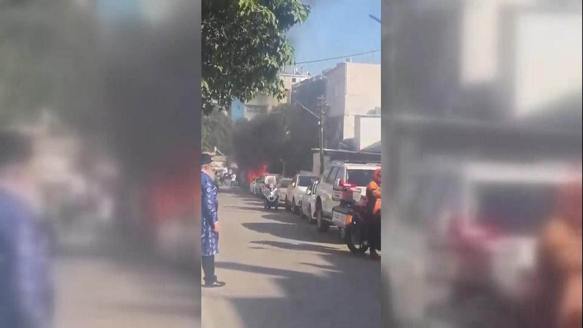 İşte o anlar: İran Tel Aviv’i vurdu! | Video Haber