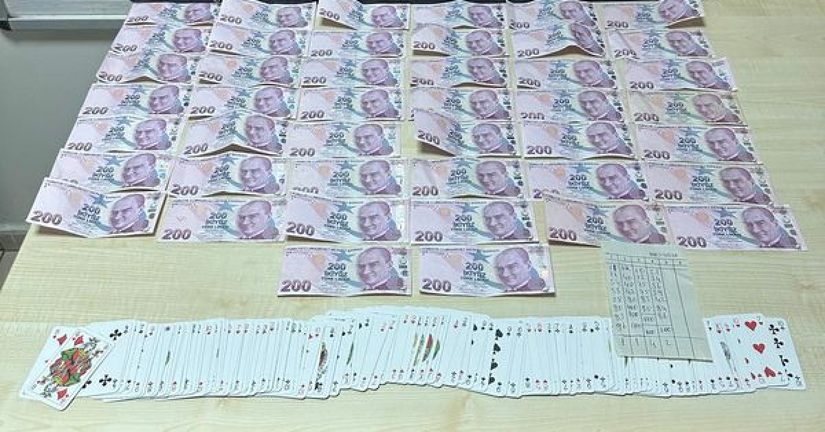 Kahvehanede kumar oynatan kişi hakkında adli işlem