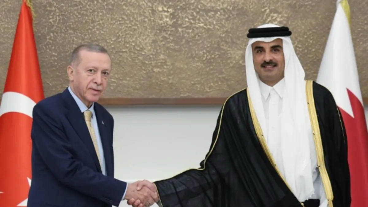 Katar Emiri El Sani’den Başkan Erdoğan’a arabuluculuk teşekkürü