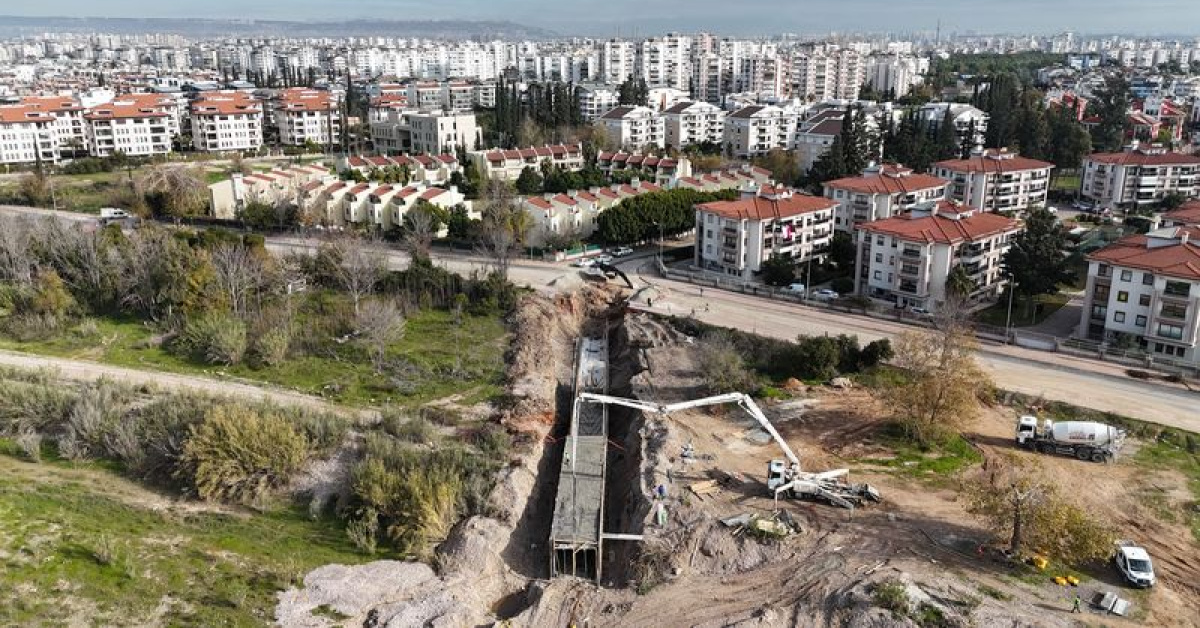 Konyaaltı’na yağmursuyu yatırımı