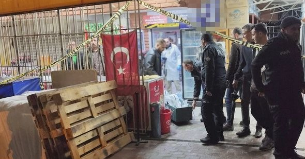 Markette silahlı kavga: 1 ölü