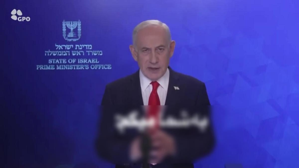 Netanyahu, yapay zeka ile Farsça seslendi: “Sokaklara dökülmeniz gereken an geldi”
