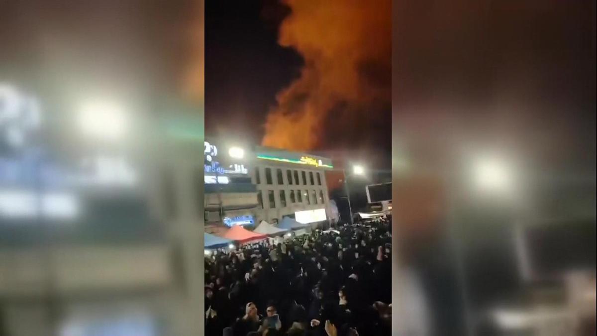 O anlar… İran’da siviller böyle hedef alındı!