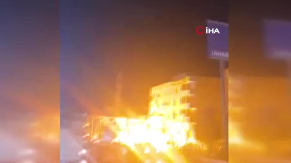 Petrol sızıntısı felakete dönüştü: Tahran’da zincirleme patlamalar