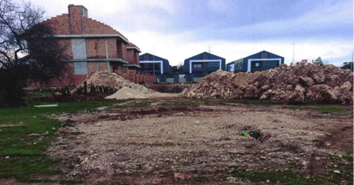 Roma dönemine ait sarnıç yok edildi