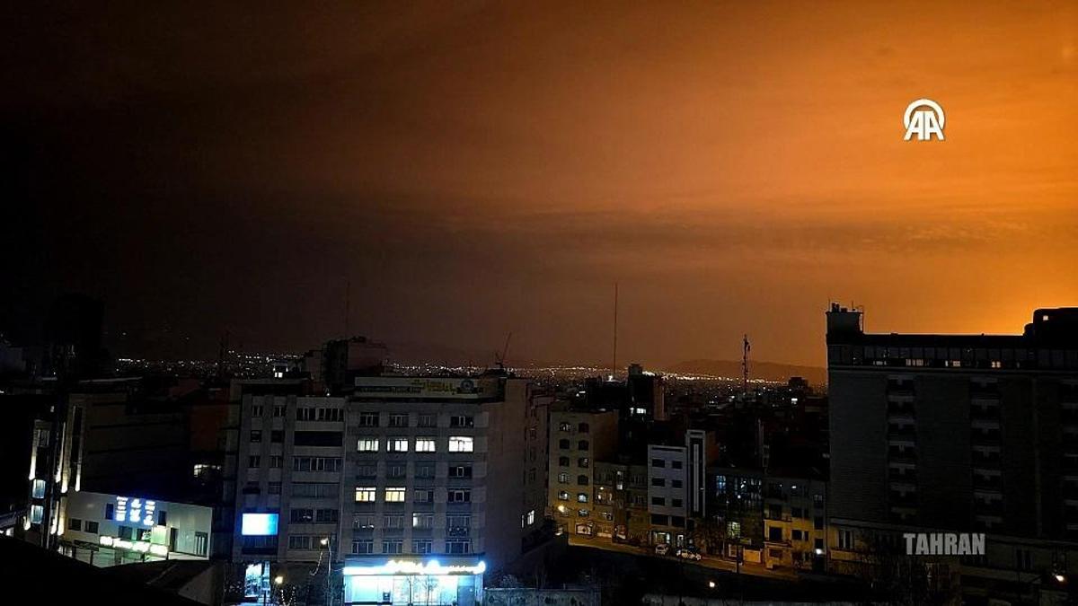 SON DAKİKA… CNN TÜRK Dİ: Tahran’da bombalar patlıyor!