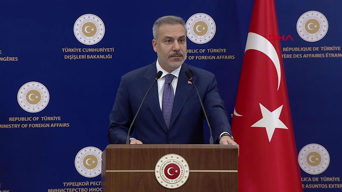 SON DAKİKA… Dışişleri Bakanı Hakan Fidan, Alman mevkidaşı ile açıklama yapıyor