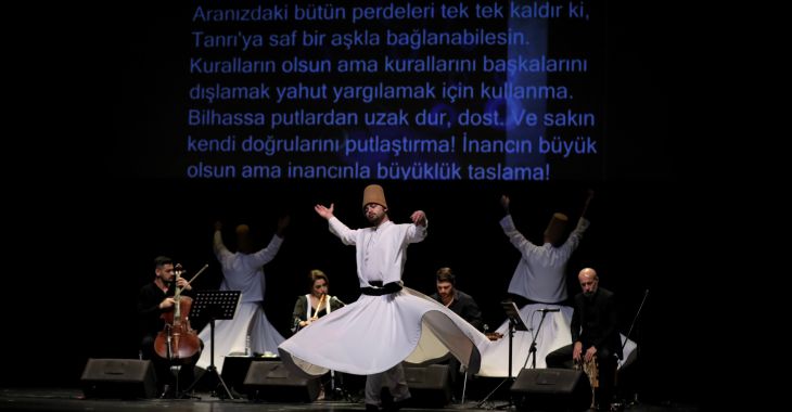 ‘Şems’in 40 Kuralı’ Bursa’da ney tınısıyla hayat buldu