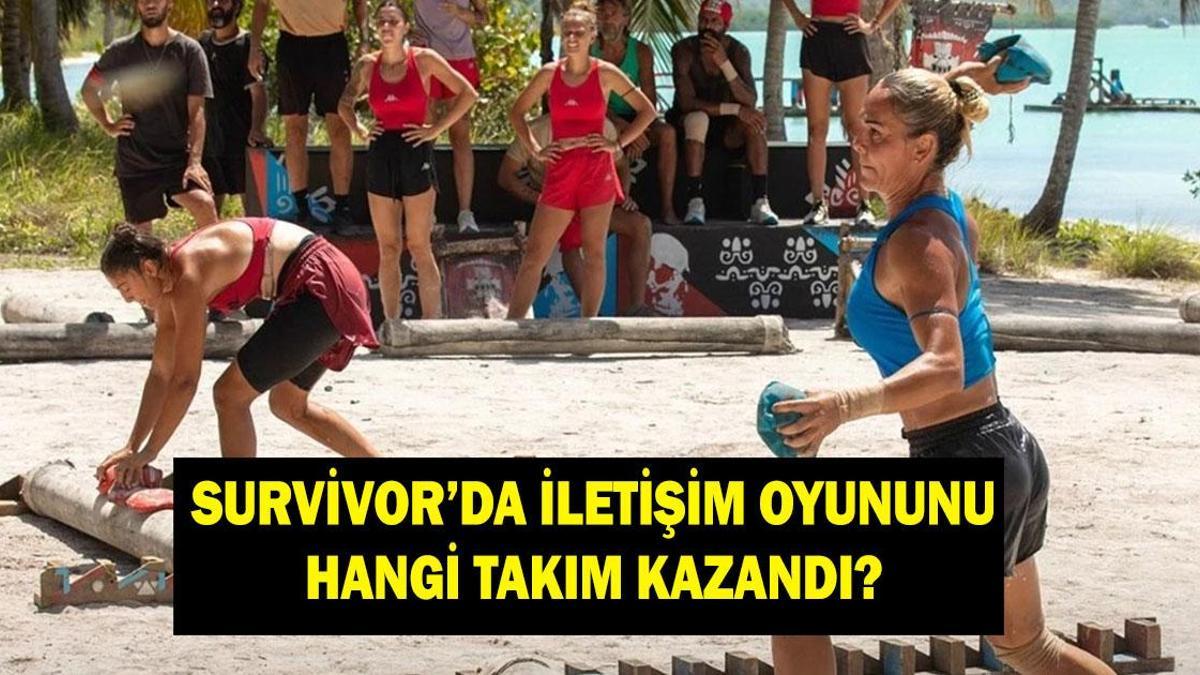 Survivor’da iletişim ödülünü hangi takım kazandı? 19 Mart Perşembe Survivor’da ödül oyununu kim kazandı?