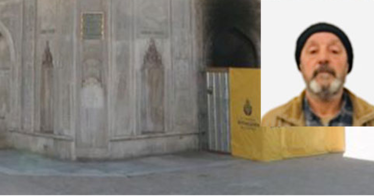 Tarihi Tophane Çeşmesi’ni yakmıştı…