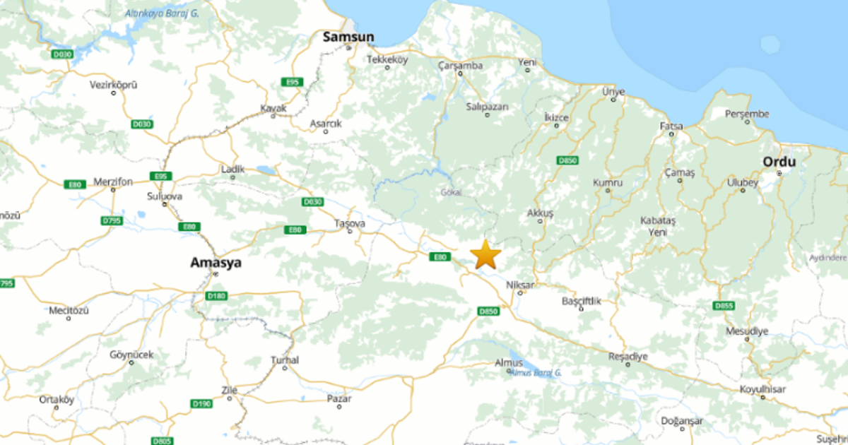 Tokat’ta 5.5 büyüklüğünde deprem anları