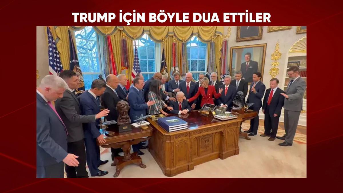 Trump’a dua ettiler!